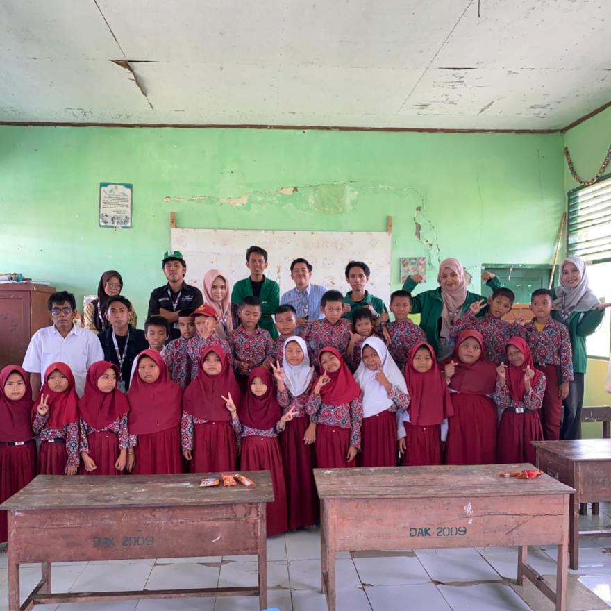 KKN UIN Alauddin Makassar Angkatan 78 Posko 11 Desa Mario Gelar Sosialisasi PHBS di SDN 36 Mario